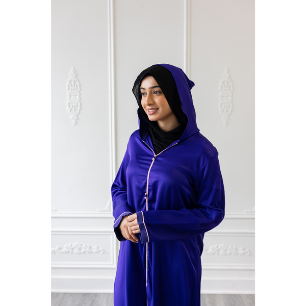 Moroccan Abaya Indigo
