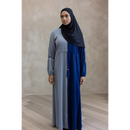 Sale Two Toned Contrast Dress (Blue)