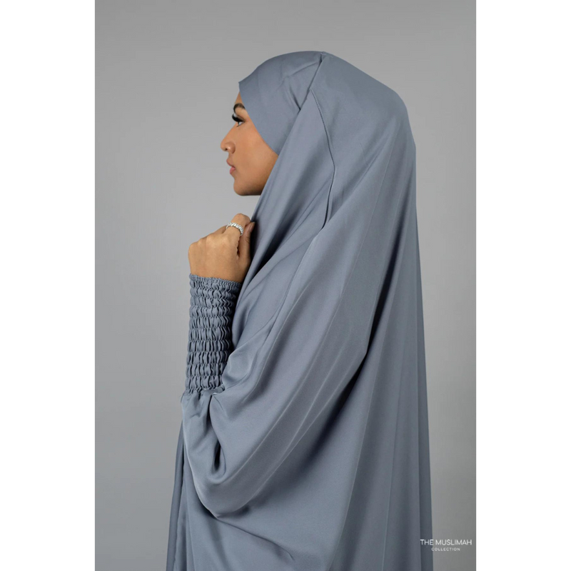 Aisha Two Piece Jilbaab Grey