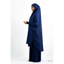 Aisha Two Piece Jilbaab (Navy Blue)