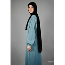 CLEARANCE SALE Textured Crepe Abaya (Ocean Breeze)