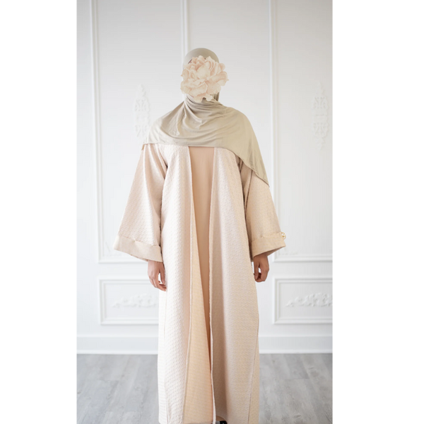 Glam Slip Abaya (Oasis)