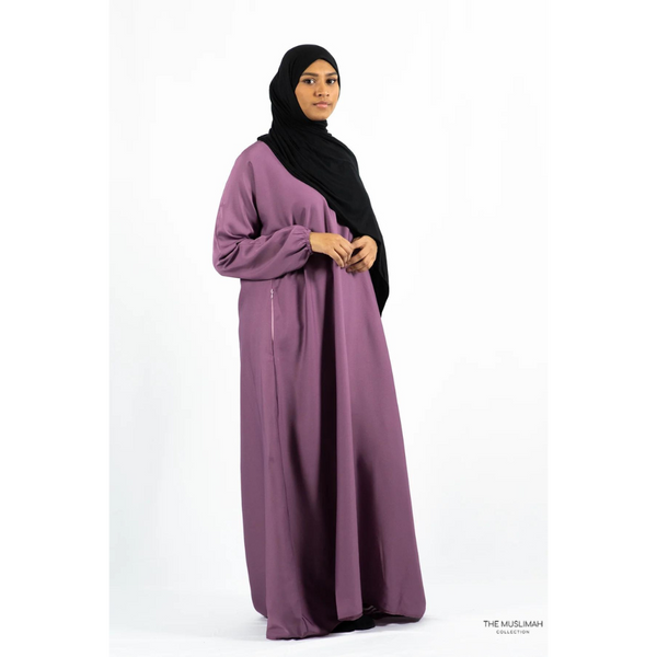 Hafsa Abaya - Dusty Purple