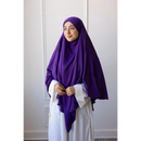 Two in One Niqab Khimar Persian Indigo