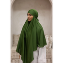 Two in One Niqab Khimar - Sage Green (C51)