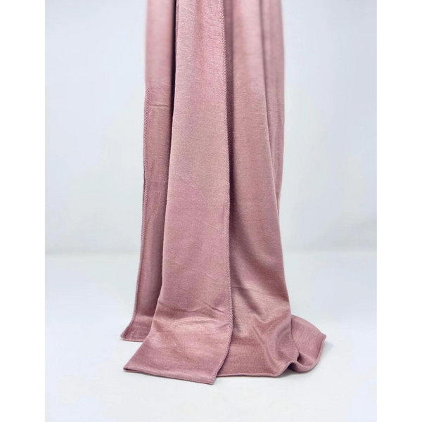 Dusty Pink Jersey XL Hijab
