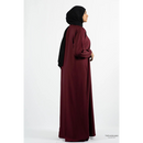Hafsa Abaya (Maroon)