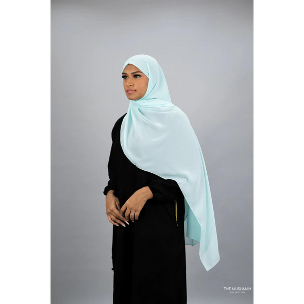 Chiffon Hijab (Mint Green)