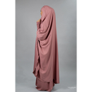 Aisha Two Piece Jilbaab - Nude Pink