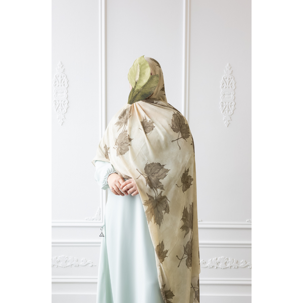 Printed Chiffon Hijab (Thyme)