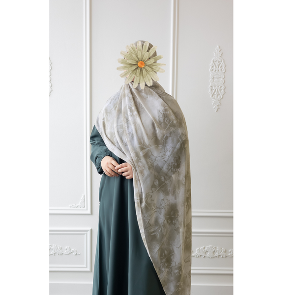 Printed Chiffon Hijab (Meadow)