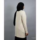 Tahari Wrap Cardigan with Pockets - Cream