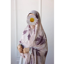 Printed Chiffon Hijab (Maple Leaf)