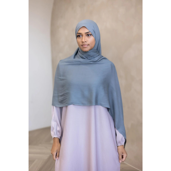 Hawkes Blue Viscose Modal Hijab