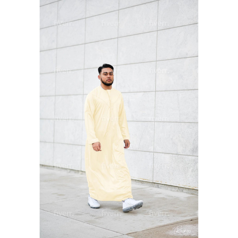 Emirati Thobe (Parchment Cream)
