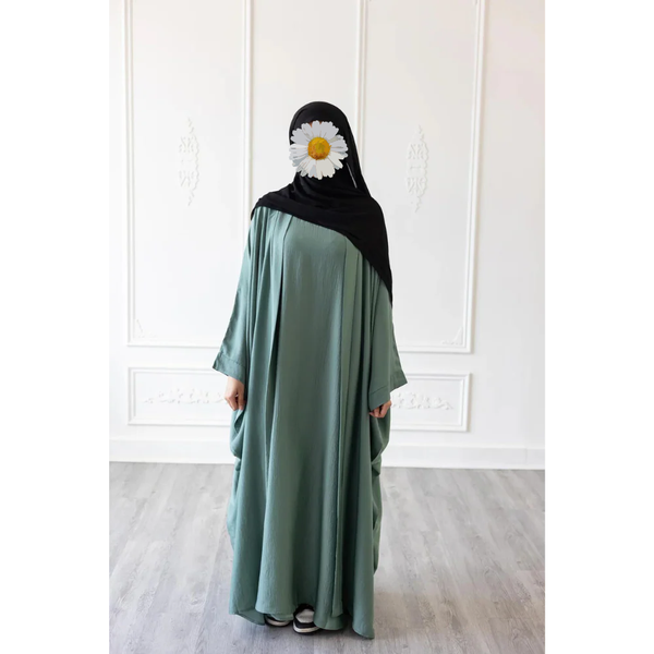 Slip Dress and Loose Fit Abaya (Surf Crest)