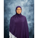 Jersey XL Hijab (Eggplant Purple)