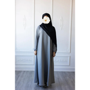 Sawda Textured Crepe Abaya (Mercury)