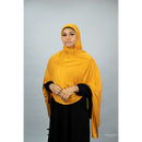 Jersey XL Hijab - Medallion Gold