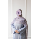SOLD OUT Printed Chiffon Hijab (Soft Lavender)