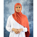 Jersey Hijab (Burnt Orange)