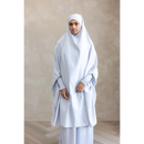 Aisha Two Piece Jilbaab (Sky Grey)