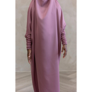 CLEARANCE SALE Zaynab Girls Jilbaab Kids (Dusty Pink)