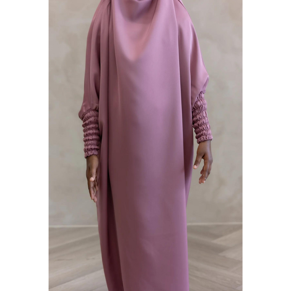 Zaynab Girls Jilbaab Kids - Dusty Pink (K13)