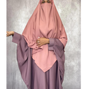CLEARANCE SALE Batwing Abaya - Dusty Purple 40
