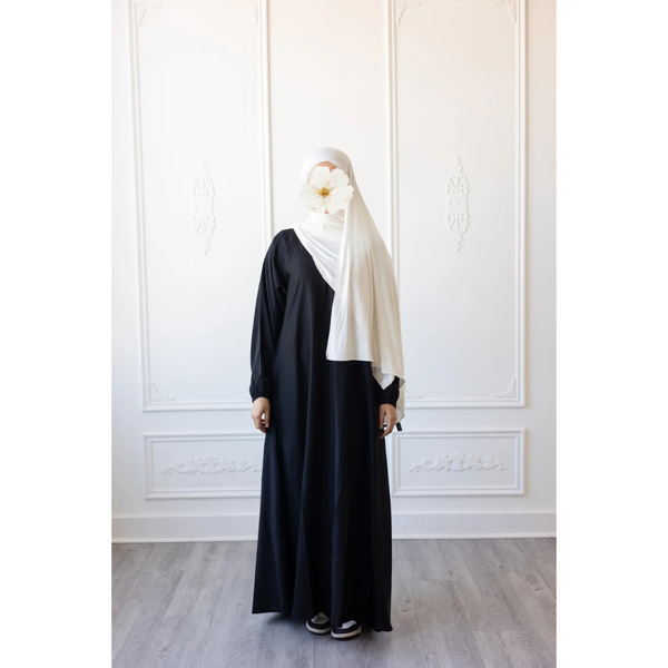 Butter Khadija Abaya (Black)