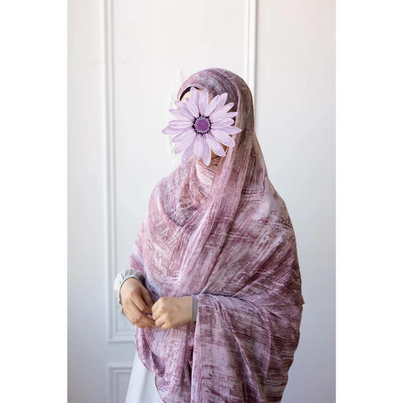 Printed Chiffon Hijab (Wild Child)