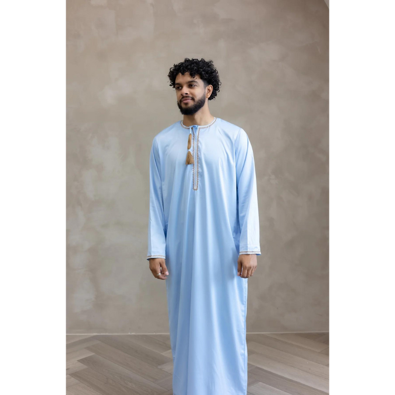 Omani Thobe (Baby Blue)