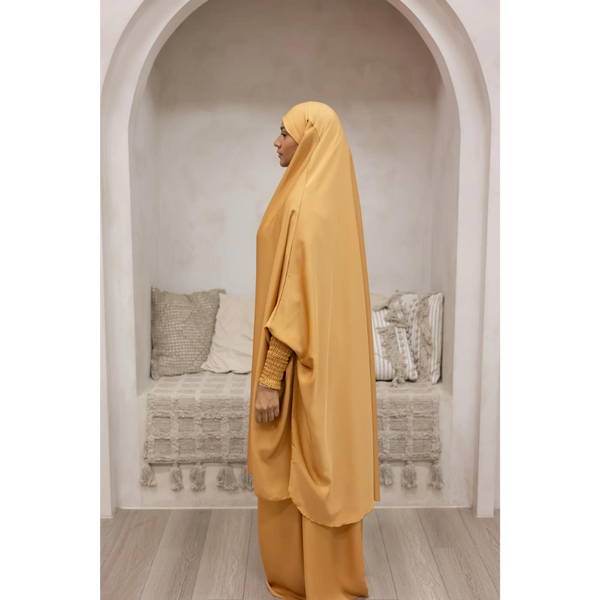 Aisha Two Piece Jilbaab - California Gold (B54)