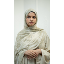 Printed Chiffon Hijab - Driftwood (Style17)