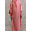 Zaynab Girls Jilbaab Kids (Coral Pink)