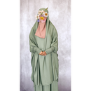 Aisha Two Piece Jilbaab (Green Tea)