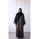 Luxury Linen Abaya (Cedar)