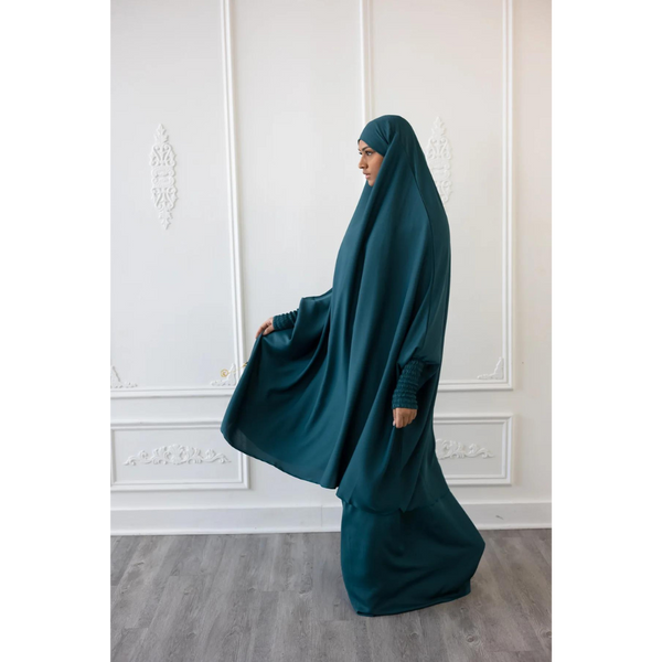 Aisha x Sawda Two Piece Jilbaab - Sapphire (B47)