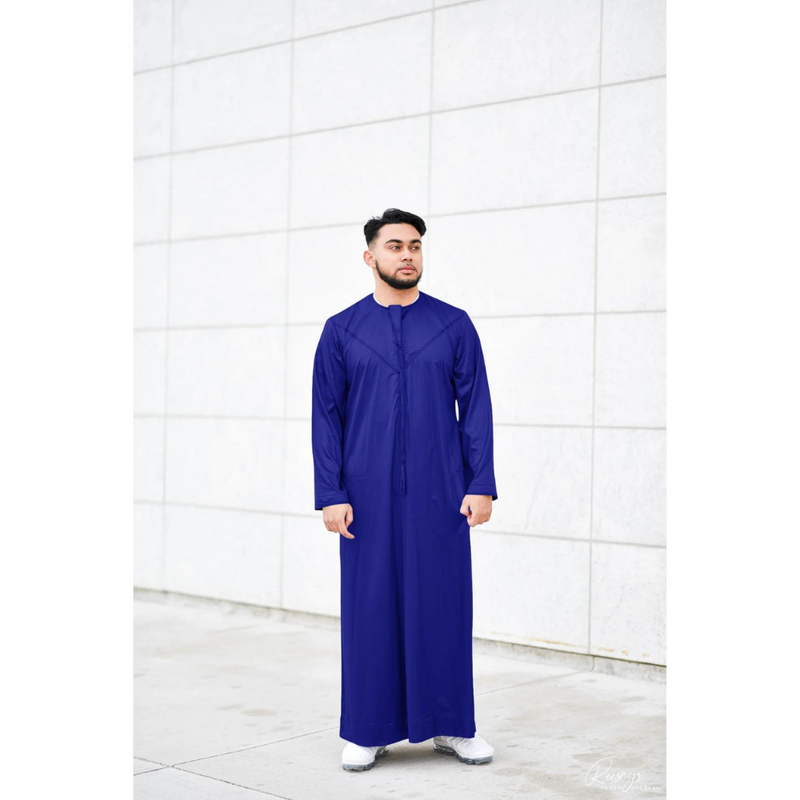 Emirati Thobe Navy Blue
