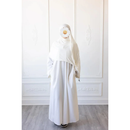 Umm Salama Cotton Blend Loose Fit Abaya (Winter Storm Umrah)