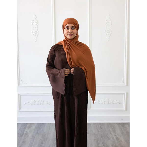 Jersey Hijab - Cinnamon