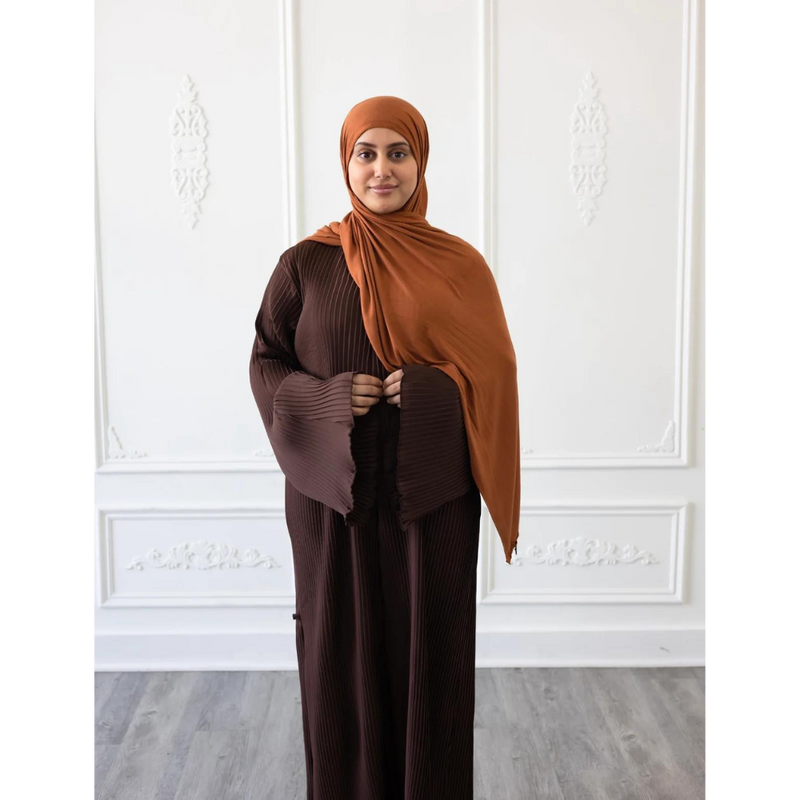 Jersey Hijab - Cinnamon