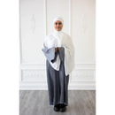 Pleated Plain Abaya (Everest)