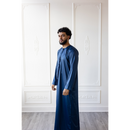 Emirati Thobe | Plus Size (Sapphire Blue)