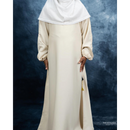 Mini Muslimah Kids Girls Abaya (Sahara Cream)