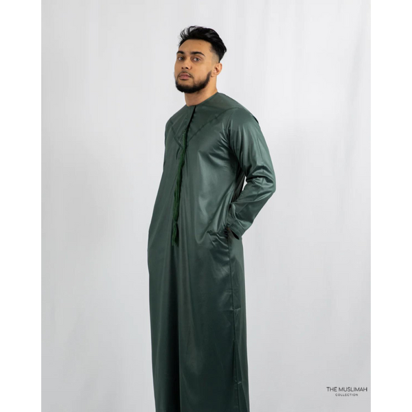 Emirati Thobe - Emerald Green