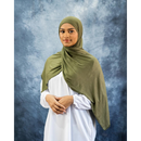 Jersey Hijab - Moss Green