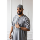 TrueFit Brimless Kufi Skullcap (Iron Grey)
