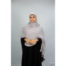 Jersey XL Hijab - Fog