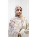 Printed Chiffon Hijab - Orchid Mirage (Style 16)